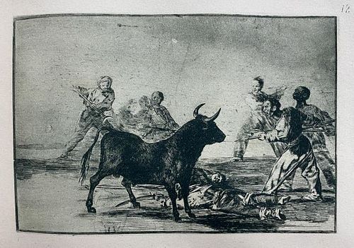 Francisco Goya (after)- La Tauromaquia 12