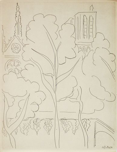 Henri Matisse - La Cite - Notre Dame