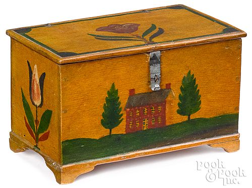 Lancaster, Pennsylvania painted Weber dressing box