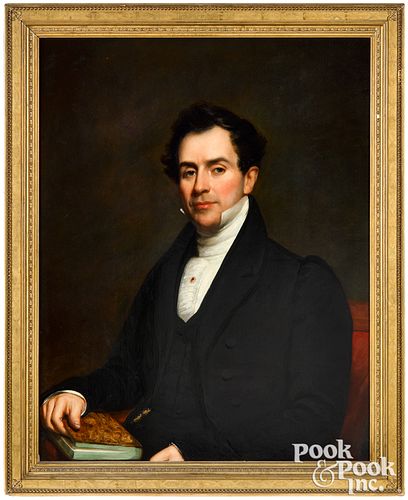 Samuel Waldo & William Jewett oil portrait