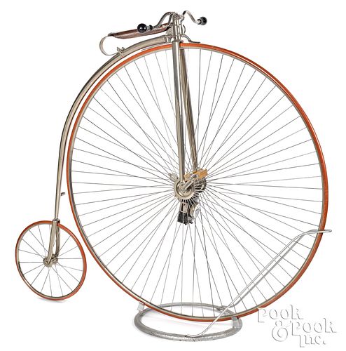 Columbia Expert high wheel bicycle, ca. 1885