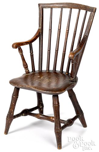 Pennsylvania rodback Windsor child's chair