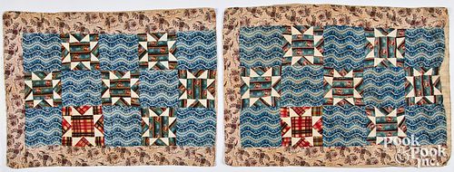 Lancaster, Pennsylvania patchwork pillow covers