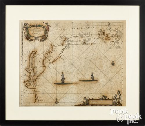 Pieter Goos coastal map