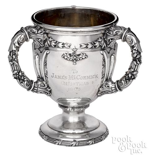 New York sterling silver mug Theodore Starr