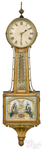 Massachusetts Willard's Patent banjo clock