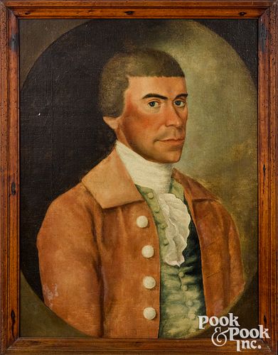Massachusetts oil on canvas portrait