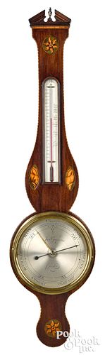 English Joseph Gafurio banjo form barometer