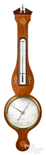 English Baptist Roncketti & Son, dial barometer