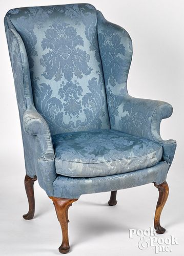George II mahogany easy chair, ca. 1740