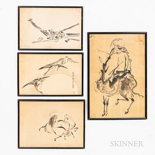 Six Sumi-e Paintings