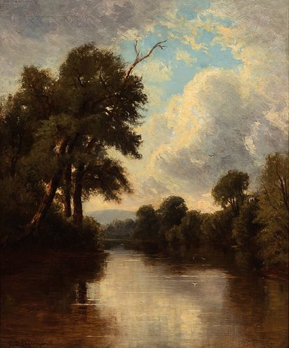 Nikolay Tysland Leganger (American, 1832-1905) Esopus Creek (near Kingston, N.Y.)
