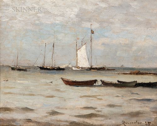 Harry (Henry) Chase (American, 1853-1889) Gloucester Boats