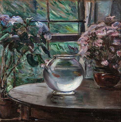 Elizabeth Nourse (American, 1859-1938) Etude, Fleurs