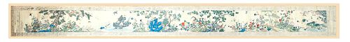 Chinese Painting of Birds & Flowers,"Jiang TingXi"