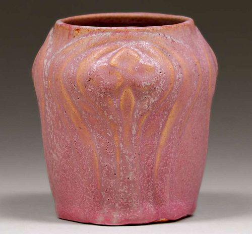 Van Briggle #310 Matte Pink Vase c1908-1911