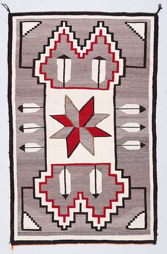Navajo Feather Rug c1930s