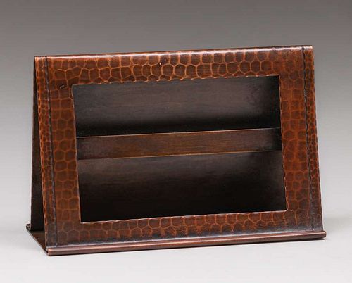 Roycroft Hammered Copper Picture Frame c1920s