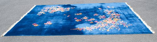 Antique Chinese Deco Room Size Rug