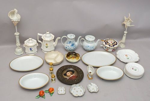 Large Group of Antique Porcelain
