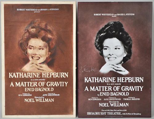 Pair of Katharine Hepburn Posters