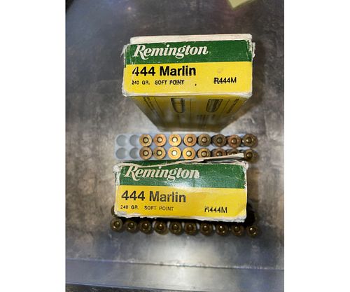 36 ROUNDS OF REMINGTON 240gr 444 MARLIN AMMO
