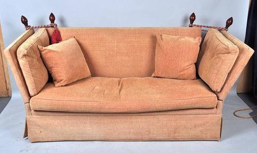 Vintage Knole Style Upholstered Sofa