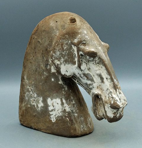 Large Han Dynasty Horse Head - ca. 206 BC - 220 AD 