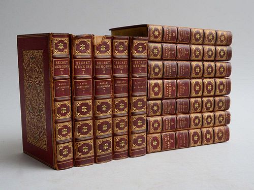 VARIOUS; STREET MEMOIRS OF THE COURTS OF EUROPE FROM THE 16TH TO THE 19TH CENTURY