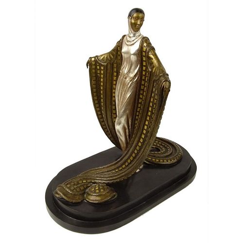 Erté, French (1892-1990) Bronze "Le Mysterious