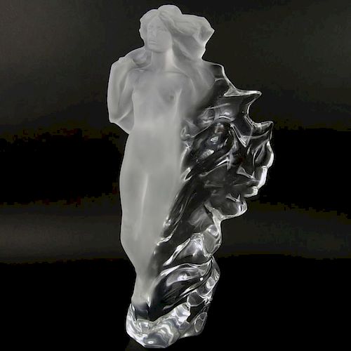 Frederick Elliott Hart, American (1943-1999) Lucite sculpture "Veil Of Light"