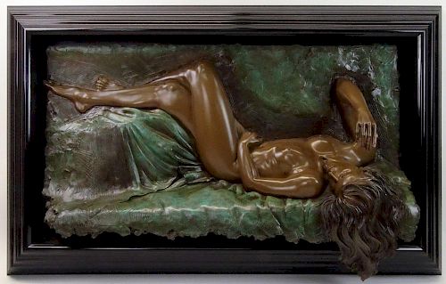 Bill Mack, American (b 1949) Bonded Bronze Sculpture, Rhapsody.