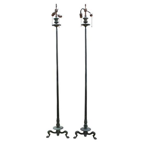 Caldwell Etruscan Revival Grand Tour Lamps