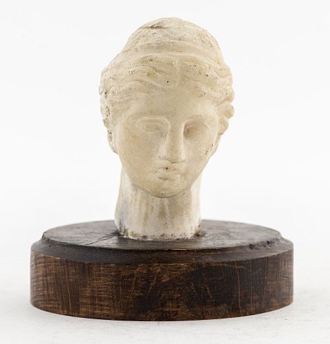 Grand Tour Carved Marble Head