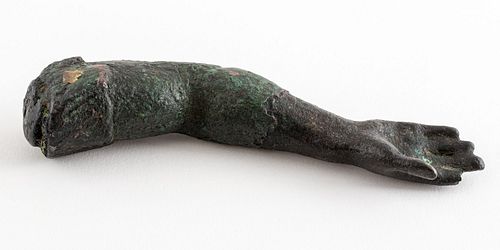 Ancient Roman Bronze Arm Fragment