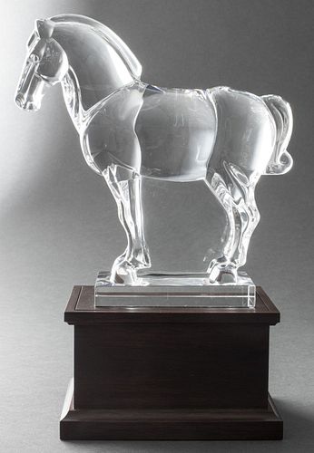 Steuben Glass Horse Figure