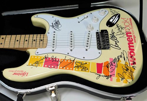 Fender Women Rock 2003! Autographed Stratocaster