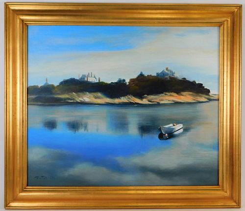 Ron G. Dabelle Maritime Landscape Painting