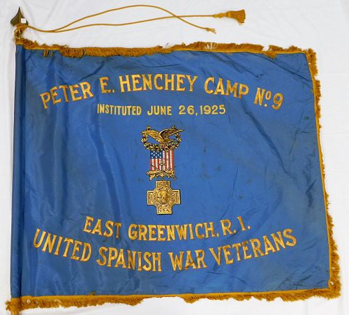 Rhode Island Veteran's Spanish American War Flag