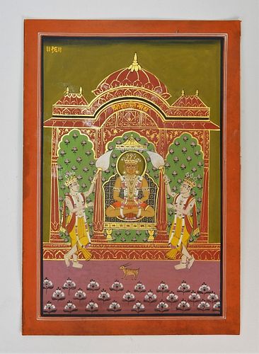 Indian Jain Miniature Painting