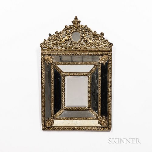 Neoclassical-style Gilt-plaster Mirror
