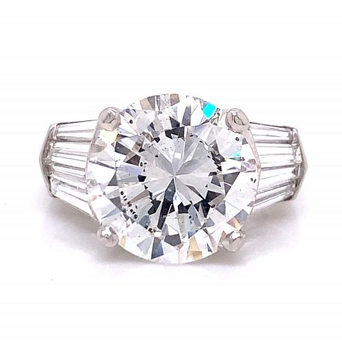GIA 7.03 Ct. Diamond Engagement Ring