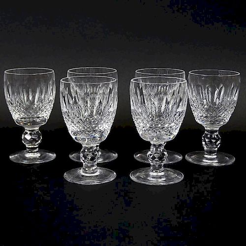 Set of Six (6) Waterford Colleen Cordial Glasses.