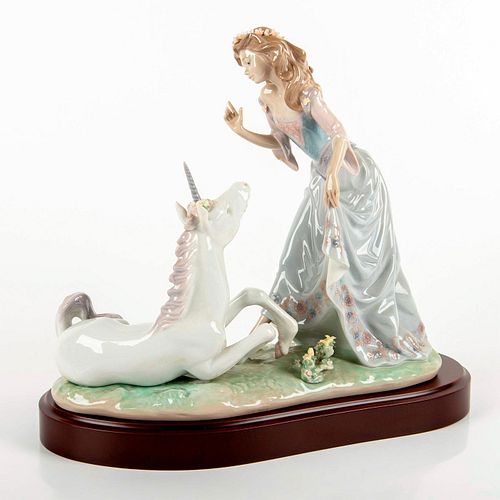 Princess and Unicorn 01001755 LTD - Lladro Porcelain Figurine