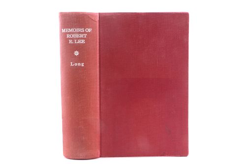 1886 1st Ed. Memoirs of Robert E. Lee by Long