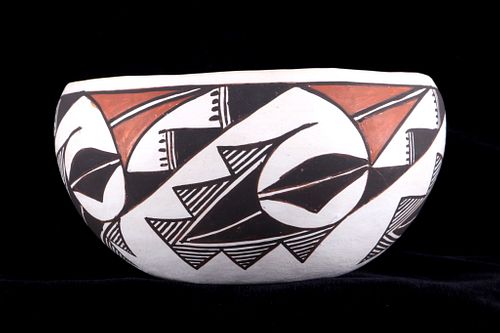 Acoma Juana Leno (1917-2000) Polychrome Pottery