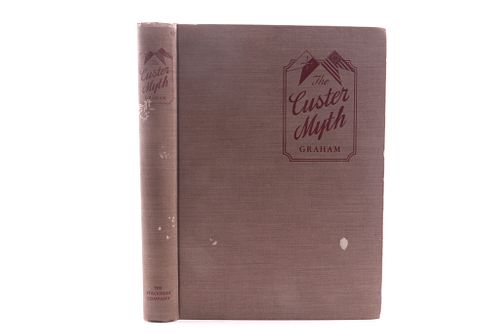 1953 1st Ed. The Custer Myth by Col Graham