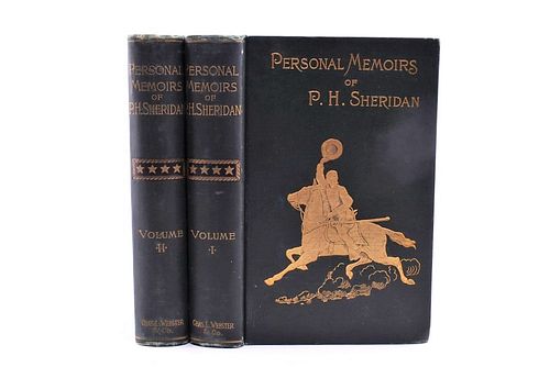 1888 1st Ed. Personal Memoirs of P.H. Sheridan