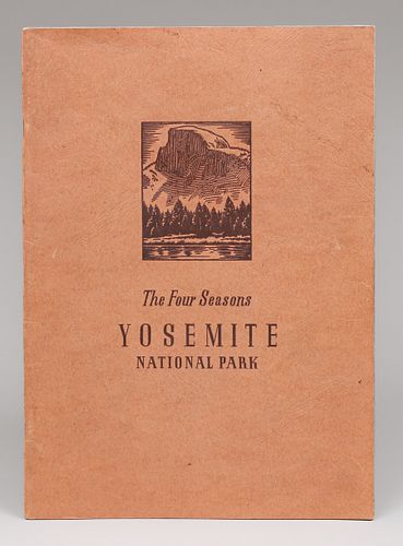 Yosemite Ansel Adams Book The Four Seasons 1936