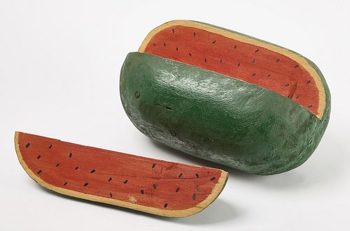Felipe Archuleta Carved Watermelon